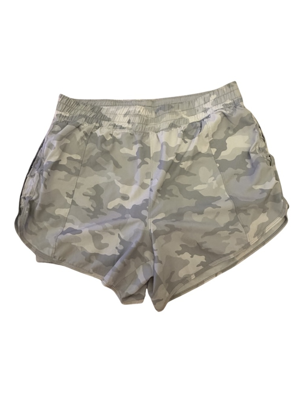 Avia Womens XL Camo Running Shorts Lined Athletic Gym Activewear
